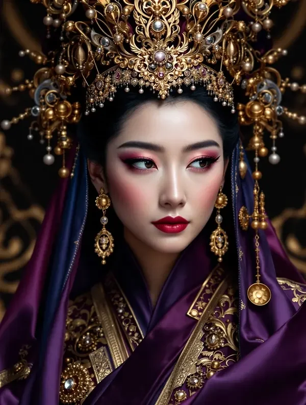 黄果短剧《重生之皇后无双》竖版海报，穿越重生题材