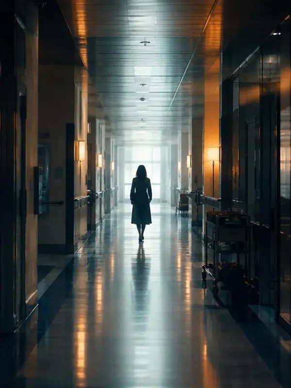 黄果短剧《我在深夜急诊室逆袭》竖版海报，逆袭题材